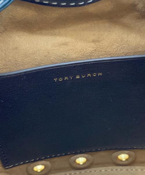 TORY BURCH（トリーバーチ）TORY BURCH (トリーバーチ) ジャガードバケットバッグ/トリーバーチ アイボリー×ブラウンの古着・服飾アイテム