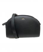 A.P.C.アーペーセー）の古着「ハーフムーンショルダーバッグ/アーペーセー」｜ブラック