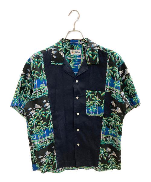 reyn spooner（レイン スプナー）reyn spooner (レイン スプナー) アロハシャツ/レイン スプナー/21SRS-REL-01 ブラック サイズ:Freeの古着・服飾アイテム