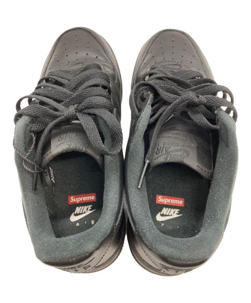 NIKE（ナイキ）NIKE (ナイキ) SUPREME (シュプリーム) /AIR FORCE1 LOW　スニーカー/ナイキ/シュプリーム/CU9225-001 ブラック サイズ:24.5cmの古着・服飾アイテム