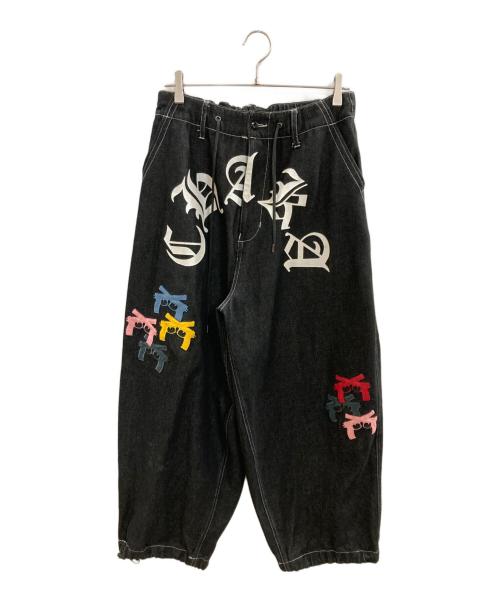 GALFY（ガルフィー）GALFY (ガルフィー) チャカパッチ デニム/ガルフィー/132012 ブラック サイズ:Lの古着・服飾アイテム