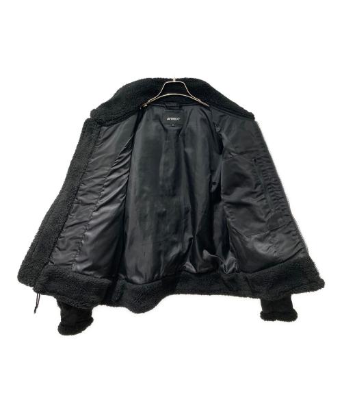 AVIREX（アヴィレックス）AVIREX (アヴィレックス) レトロボア B-3ジャケット ブラック サイズ:Mの古着・服飾アイテム