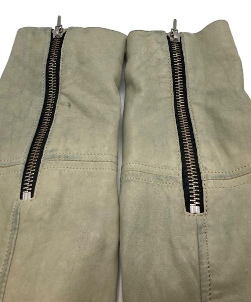 ELEVEN PARIS（イレブンパリ）ELEVEN PARIS (イレブンパリ) レザージャケット オリーブ サイズ:Mの古着・服飾アイテム