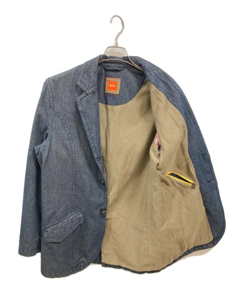 BOSS HUGO BOSS（ボス ヒューゴボス）BOSS HUGO BOSS (ボス ヒューゴボス) デニムテーラードジャケット/ボス ヒューゴボス インディゴ サイズ:40の古着・服飾アイテム