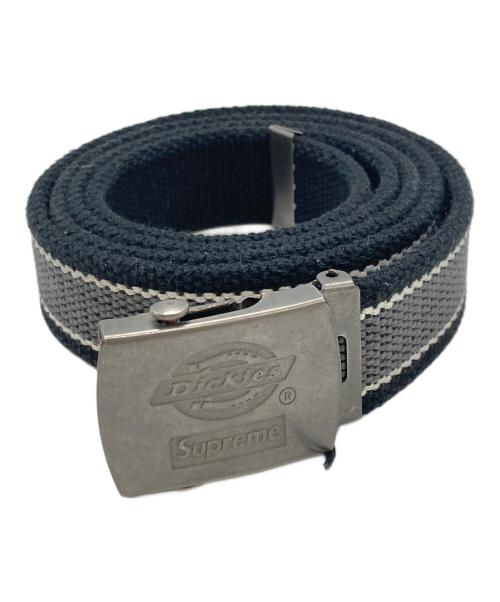 SUPREME（シュプリーム）SUPREME (シュプリーム) Dickies (ディッキーズ) 22SS Stripe Webbing Belt/シュプリーム/ディッキーズ グレーの古着・服飾アイテム