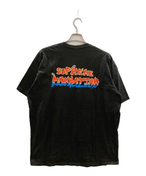 SUPREME（シュプリーム）SUPREME (シュプリーム) 22SS Manhattan Tee/シュプリーム/USA製 ブラック サイズ:XLの古着・服飾アイテム