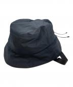 D-VEC×ALMOSTBLACKディーベック×オールモストブラック）の古着「GORE-TEX PRODUCT 2L POLARTEC HAT/ディーベック/オールモストブラック/VF-22100929」｜ブラック
