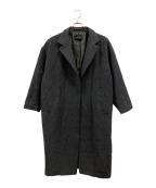 mizuiro-indミズイロインド）の古着「ウール混チェスターコート」｜グレー