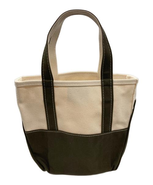 L.L.Bean（エルエルビーン）L.L.Bean (エルエルビーン) トートバッグ/エルエルビーン/304141/ BEAMS別注 アイボリー×カーキの古着・服飾アイテム