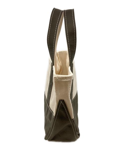 L.L.Bean（エルエルビーン）L.L.Bean (エルエルビーン) トートバッグ/エルエルビーン/304141/ BEAMS別注 アイボリー×カーキの古着・服飾アイテム
