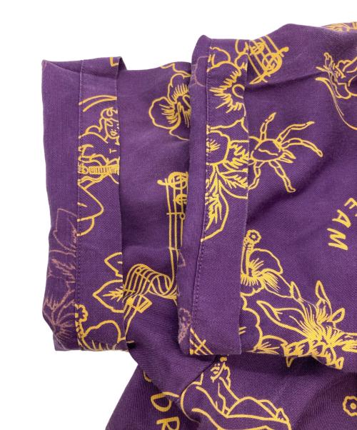 Hysteric Glamour（ヒステリックグラマー）Hysteric Glamour (ヒステリックグラマー) オープンカラーシャツ/ヒステリックグラマー/02191AH04 パープル サイズ:Sの古着・服飾アイテム