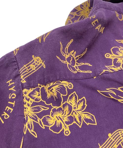 Hysteric Glamour（ヒステリックグラマー）Hysteric Glamour (ヒステリックグラマー) オープンカラーシャツ/ヒステリックグラマー/02191AH04 パープル サイズ:Sの古着・服飾アイテム