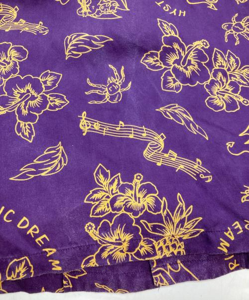 Hysteric Glamour（ヒステリックグラマー）Hysteric Glamour (ヒステリックグラマー) オープンカラーシャツ/ヒステリックグラマー/02191AH04 パープル サイズ:Sの古着・服飾アイテム