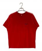 KHOKIコッキ）の古着「Multi-print T-shirt/コッキ/25ss-t-06」｜レッド