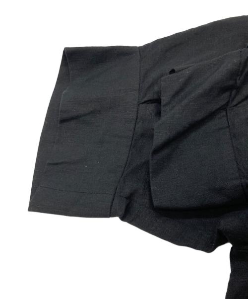 Adam et Rope（アダム エ ロペ）Adam et Rope (アダム エ ロペ) リネン混ワンピース ブラック サイズ:Freeの古着・服飾アイテム