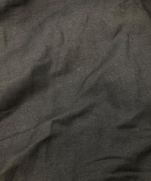 Adam et Rope（アダム エ ロペ）Adam et Rope (アダム エ ロペ) リネン混ワンピース ブラック サイズ:Freeの古着・服飾アイテム