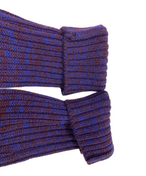 led. tokyo（レッド.トーキョー）led. tokyo (レッド.トーキョー) ジップアップニット/レッド.トーキョー ブルー サイズ:Freeの古着・服飾アイテム