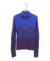 led. tokyo（レッド.トーキョー）の古着「ジップアップニット/レッド.トーキョー」｜ブルー