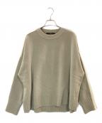 AP STUDIOエーピーストゥディオ）の古着「ラインニットプルオーバー/エーピーストゥディオ/24080566209030」｜グレー