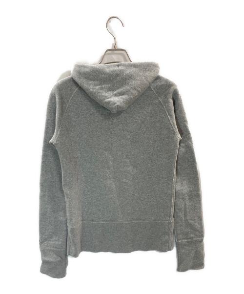 MADISON BLUE（マディソンブルー）MADISON BLUE (マディソンブルー) SLIM FIT ZIP HOODIE/マディソンブルー/MB244-7005 グレー サイズ:01の古着・服飾アイテム