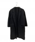 AP STUDIOエーピーストゥディオ）の古着「ダブルフェイスチェスターコート」｜ブラック