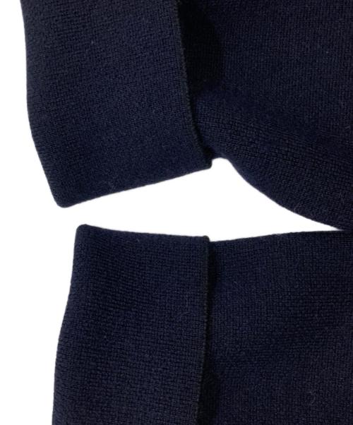 DEUXIEME CLASSE（ドゥーズィエム クラス）DEUXIEME CLASSE (ドゥーズィエム クラス) スムースニットガウンコート ネイビー サイズ:Freeの古着・服飾アイテム