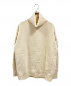 L'appartementアパルトモン）の古着「ミドルゲージタートルニット/アパルトモン/22080560104530」｜アイボリー