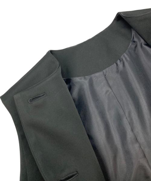 #Newans（ハッシュニュアンス）#Newans (ハッシュニュアンス) チュニックジレ/ハッシュニュアンス/7098106 ブラック サイズ:1の古着・服飾アイテム