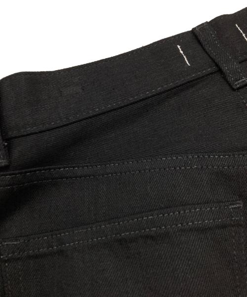 woadblue（ウォードブルー）woadblue (ウォードブルー) 坪田あさみ (ツボタアサミ) WIDE DENIM/ウォードブルー/ツボタアサミ/WB24312 ブラック サイズ:26の古着・服飾アイテム