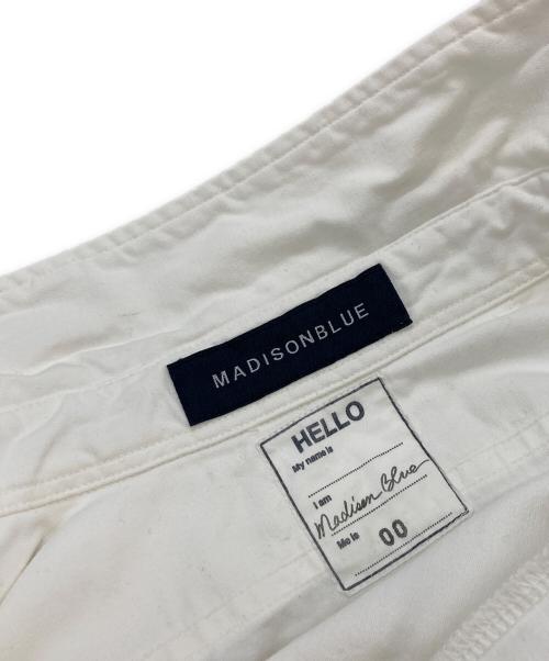 MADISON BLUE（マディソンブルー）MADISON BLUE (マディソンブルー) HAMPTON BACK SATIN SHIRT/マディソンブルー/MB999-5103 ホワイト サイズ:00の古着・服飾アイテム