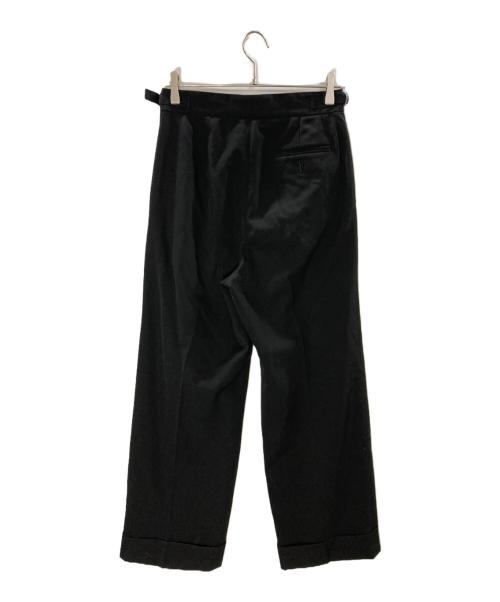 MARGARET HOWELL（マーガレットハウエル）MARGARET HOWELL (マーガレットハウエル) FLUID WOOLパンツ/マーガレットハウエル/578-4242003 ブラック サイズ:1の古着・服飾アイテム