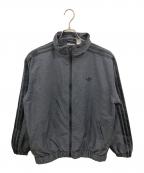 adidasアディダス）の古着「ファイヤーバード トラックジャケット」｜グレー