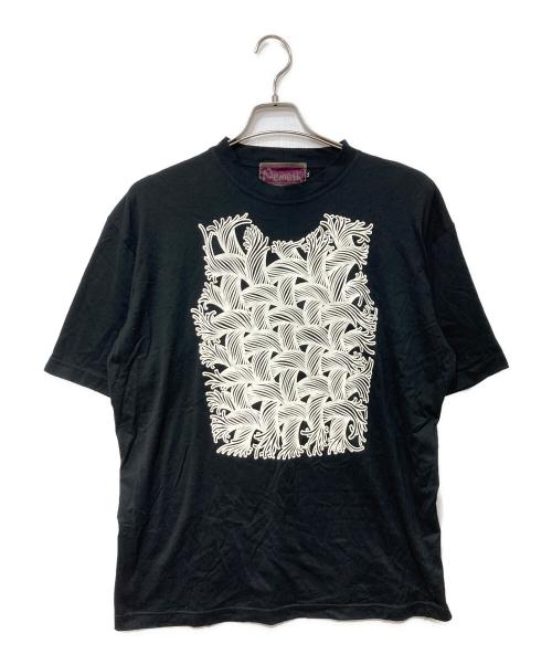 NEMETH（ネメス）NEMETH (ネメス) ローププリントTシャツ/ネメス/1781 ブラック サイズ:LLの古着・服飾アイテム