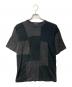 COMME des GARCONS HOMME（コムデギャルソン オム）の古着「パッチワークカットソー」｜ブラック