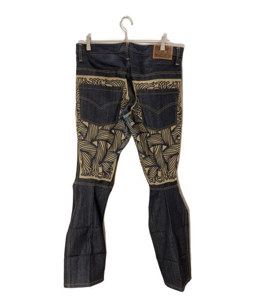 NEMETH（ネメス）NEMETH (ネメス) 18AW立体裁断デニムパンツ/クリストファーネメス/26982 インディゴ サイズ:Lの古着・服飾アイテム