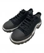 RAF SIMONS×adidasラフシモンズ×アディダス）の古着「DETROIT RUNNER SNEAKERS/ラフシモンズ/アディダス/F34243」｜ブラック