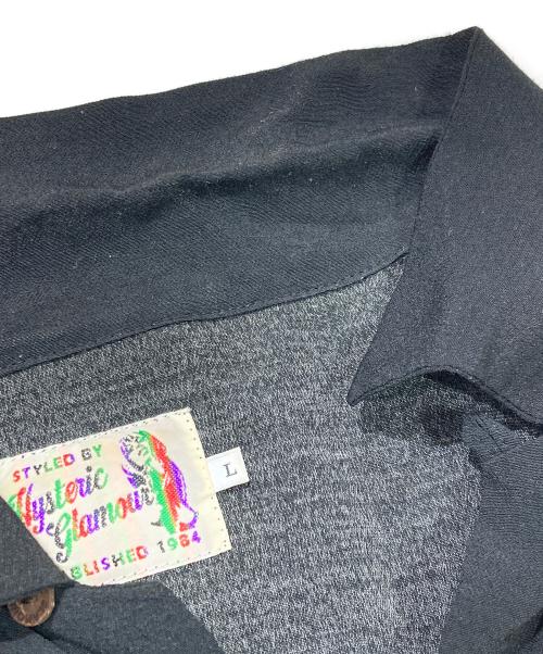 Hysteric Glamour（ヒステリックグラマー）Hysteric Glamour (ヒステリックグラマー) 風神雷神レーヨンシャツ/ヒステリックグラマー/02201AH13 ブラック サイズ:Lの古着・服飾アイテム