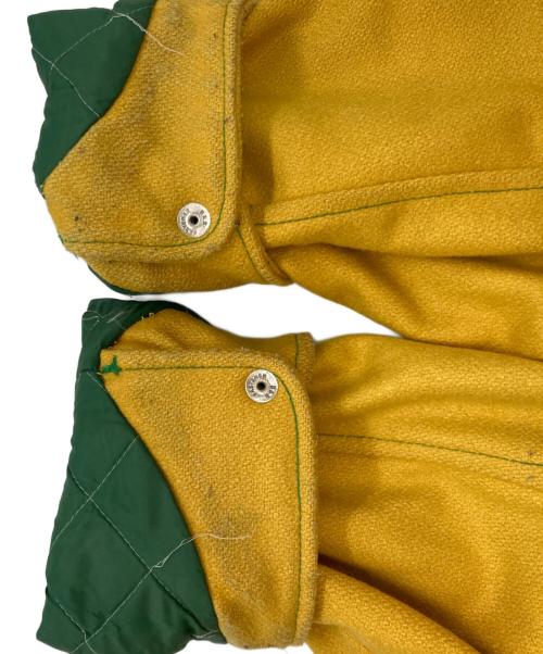 GOLIKE-O（ゴライコウ）GOLIKE-O (ゴライコウ) スタンドカラージャケット　ゴライコウ　アメリカ製 OSAMU MUTOU 90’ｓ イエロー サイズ:不明の古着・服飾アイテム