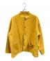 GOLIKE-O（ゴライコウ）の古着「スタンドカラージャケット　ゴライコウ　アメリカ製 OSAMU MUTOU 90’ｓ」｜イエロー