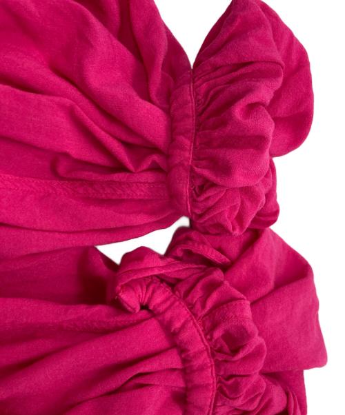 Venit（ヴェニット）Venit (ヴェニット) WOOL RAYON PRODUCTDYE ONE PIECE/ヴェニット/VEE-5137-B ピンク サイズ:38の古着・服飾アイテム