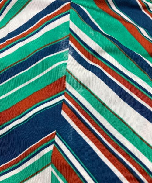 MAX&Co.（マックスアンドコー）MAX&Co. (マックスアンドコー) 総柄ワンピース/マックスアンドコー グリーン×ネイビー サイズ:Ｍの古着・服飾アイテム