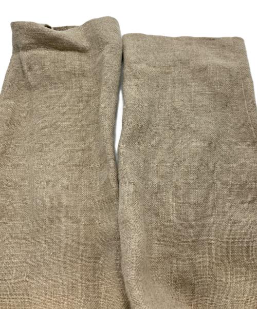 FRAMeWORK（フレームワーク）FRAMeWORK (フレームワーク) ウォッシュリネンガウンコート/フレームワーク/19020220301010 ベージュ サイズ:36の古着・服飾アイテム