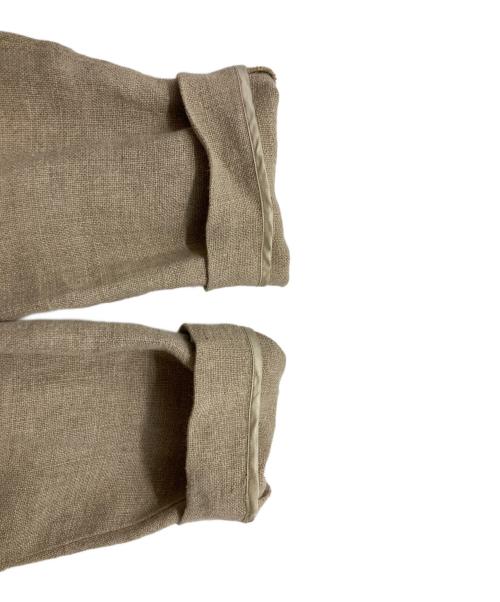 FRAMeWORK（フレームワーク）FRAMeWORK (フレームワーク) ウォッシュリネンガウンコート/フレームワーク/19020220301010 ベージュ サイズ:36の古着・服飾アイテム