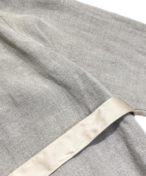 FRAMeWORK（フレームワーク）FRAMeWORK (フレームワーク) ウォッシュリネンガウンコート/フレームワーク/19020220301010 ベージュ サイズ:36の古着・服飾アイテム