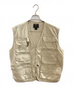 WOOLRICHウールリッチ）の古着「ヴィンテージベスト/ウールリッチ/ 00ｓ」｜ベージュ