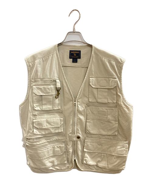 WOOLRICH（ウールリッチ）WOOLRICH (ウールリッチ) ヴィンテージベスト/ウールリッチ/ 00ｓ ベージュ サイズ:Ｍの古着・服飾アイテム
