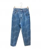 ATMOSアトモス）の古着「デニムパンツ/アトモス」｜インディゴ