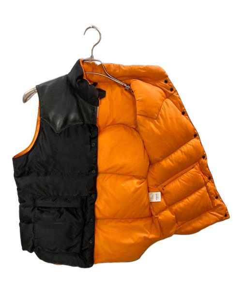 BEAMS（ビームス）BEAMS PORTER (ポーター) RockyMountainFeatherBed (ロッキーマウンテンフェザーベッド) ダウンベスト/ビームス/ポーター/ロッキーマウンテンフェザーベッド/450-492-64 ブラック サイズ:38の古着・服飾アイテム