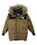 THE NORTH FACEザ ノース フェイス）の古着「MOUNTAIN DOWN COAT/ザ ノース フェイス/ND91835」｜カーキ×ブラック