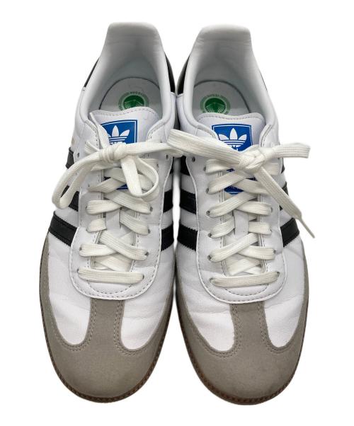 adidas（アディダス）adidas (アディダス) SAMBA VEGAN/アディダス/H01877 ホワイト×ブラック サイズ:26.5cmの古着・服飾アイテム